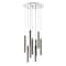 Z-Lite Forest 9 Light Island/Billiard, Chrome & Pearl Black 917MP12-PBL-LED-9RCH - alternate 2